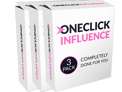3 Pack – Done For You Influence Bundle 'Buy to Own'